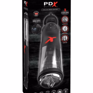 Deluxe Mega-Bator  Clear/Black