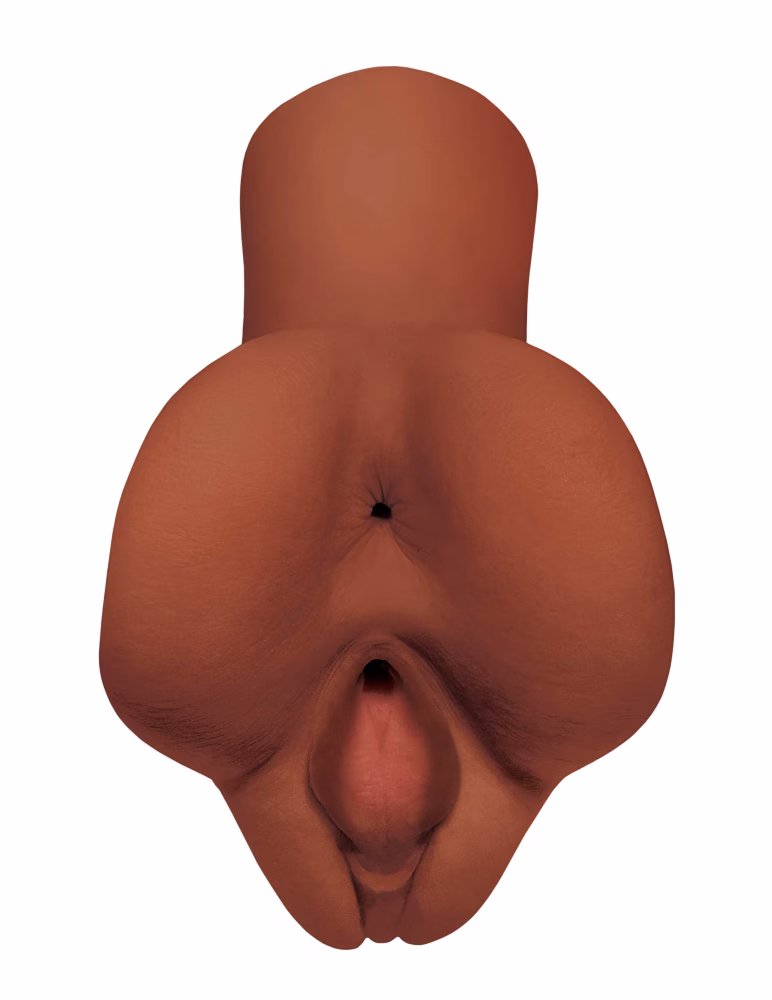 Pick Your Pleasure Stroker Brown vagina és anál maszturbátor - Image 2