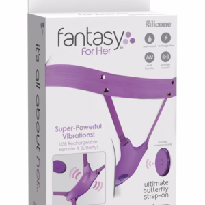 Ultimate Butterfly Strap-On Purple