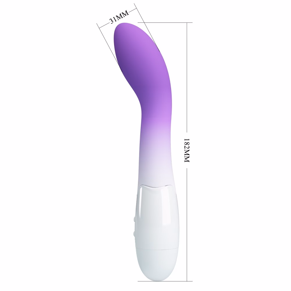 Pretty Love Bishop Purple/White g-pont vibrátor - Image 8