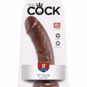 8" Cock  Brown