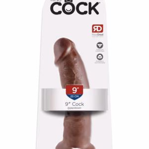 9" Cock  Brown