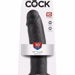 10" Cock  Black