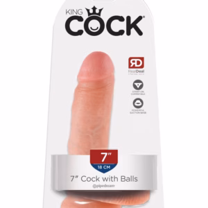 7" Cock with Balls  Light