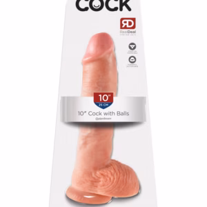 10" Cock with Balls  Light