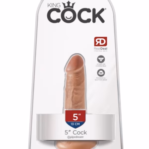 5" Cock  Tan