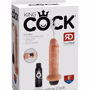 6" Squirting Cock  Light