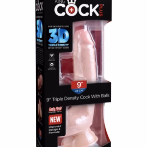 10" Triple Density Cock with Balls Light