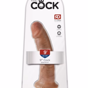 9" Cock  Tan