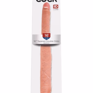 16" Tapered Double Dildo  Light