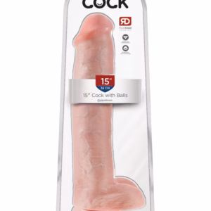 15" Cock with Balls  Light
