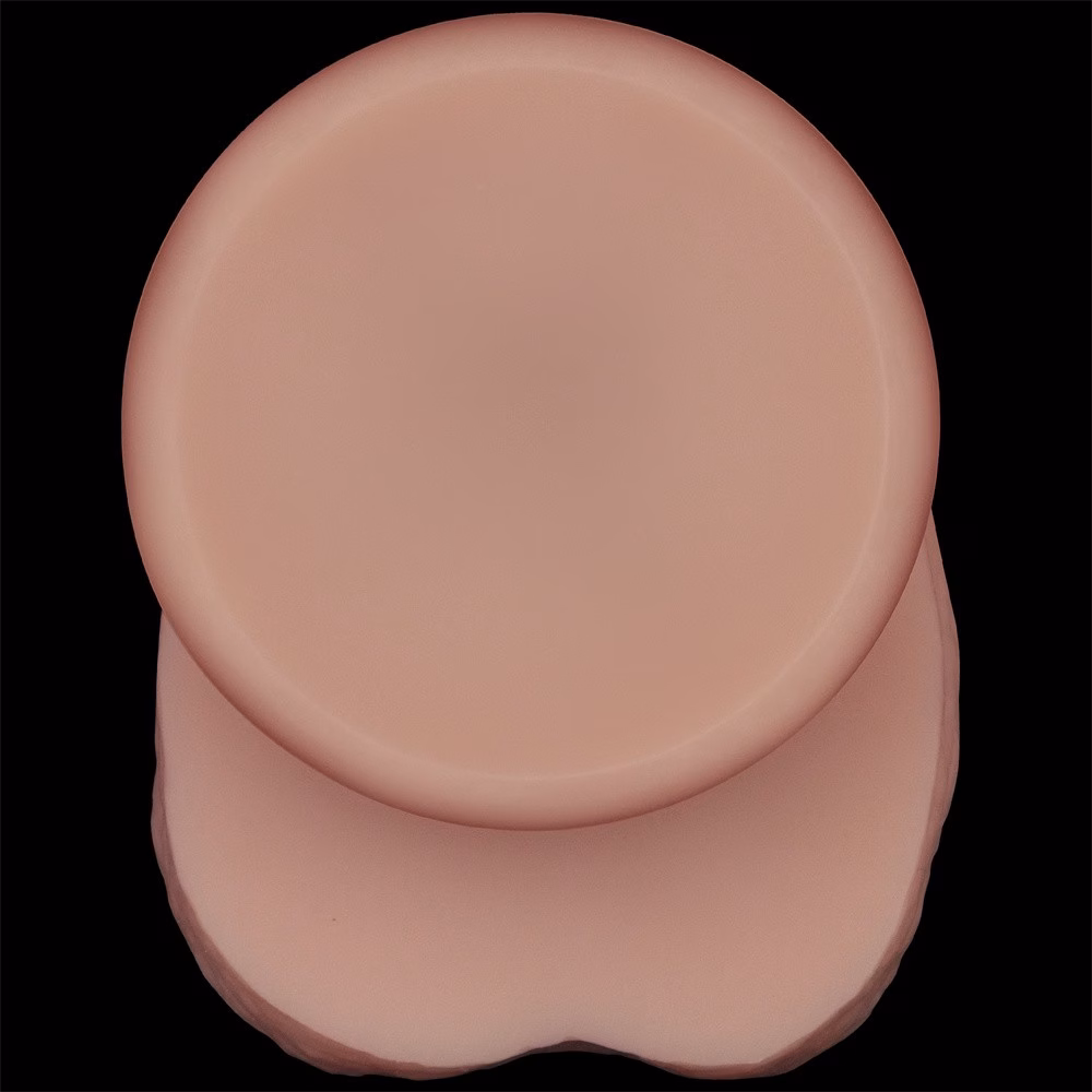 10'' Sliding Skin Pro II Dual Layer Silicone Dong - Image 7