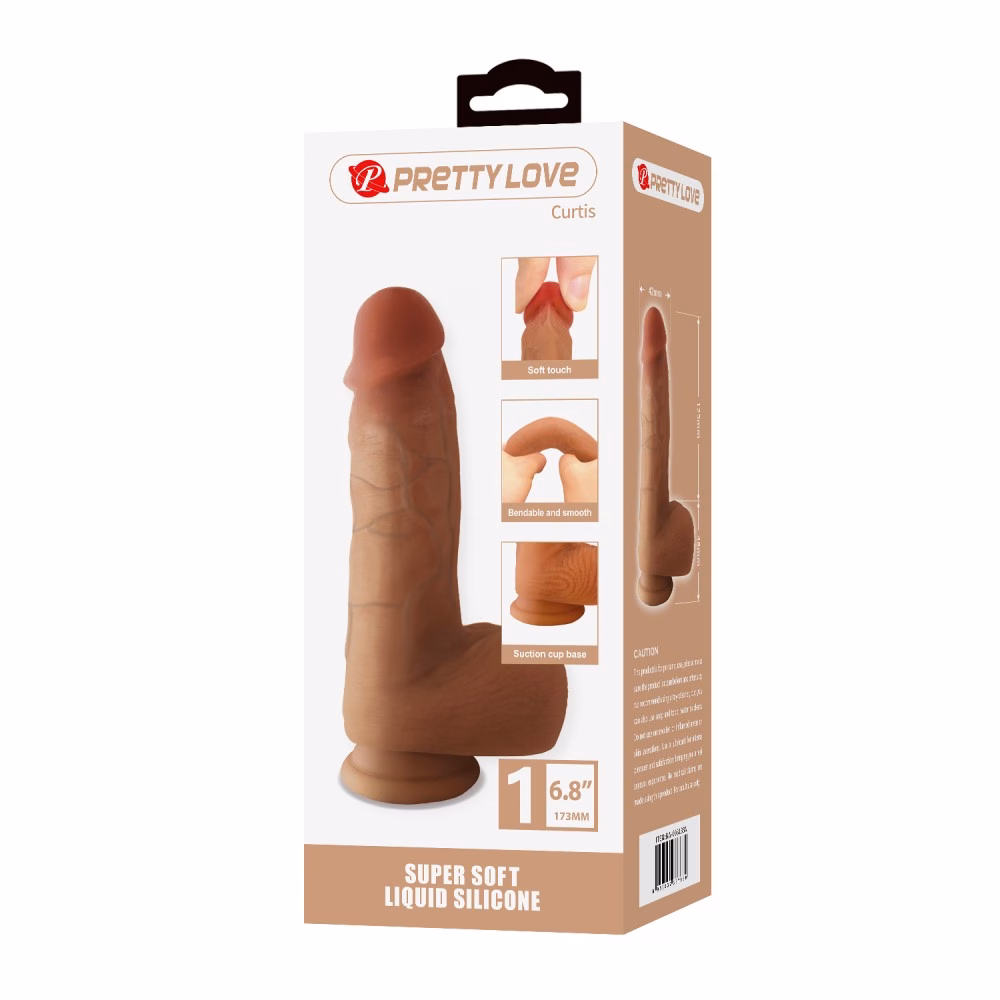 Pretty Love Curtis 6.8" Dildo