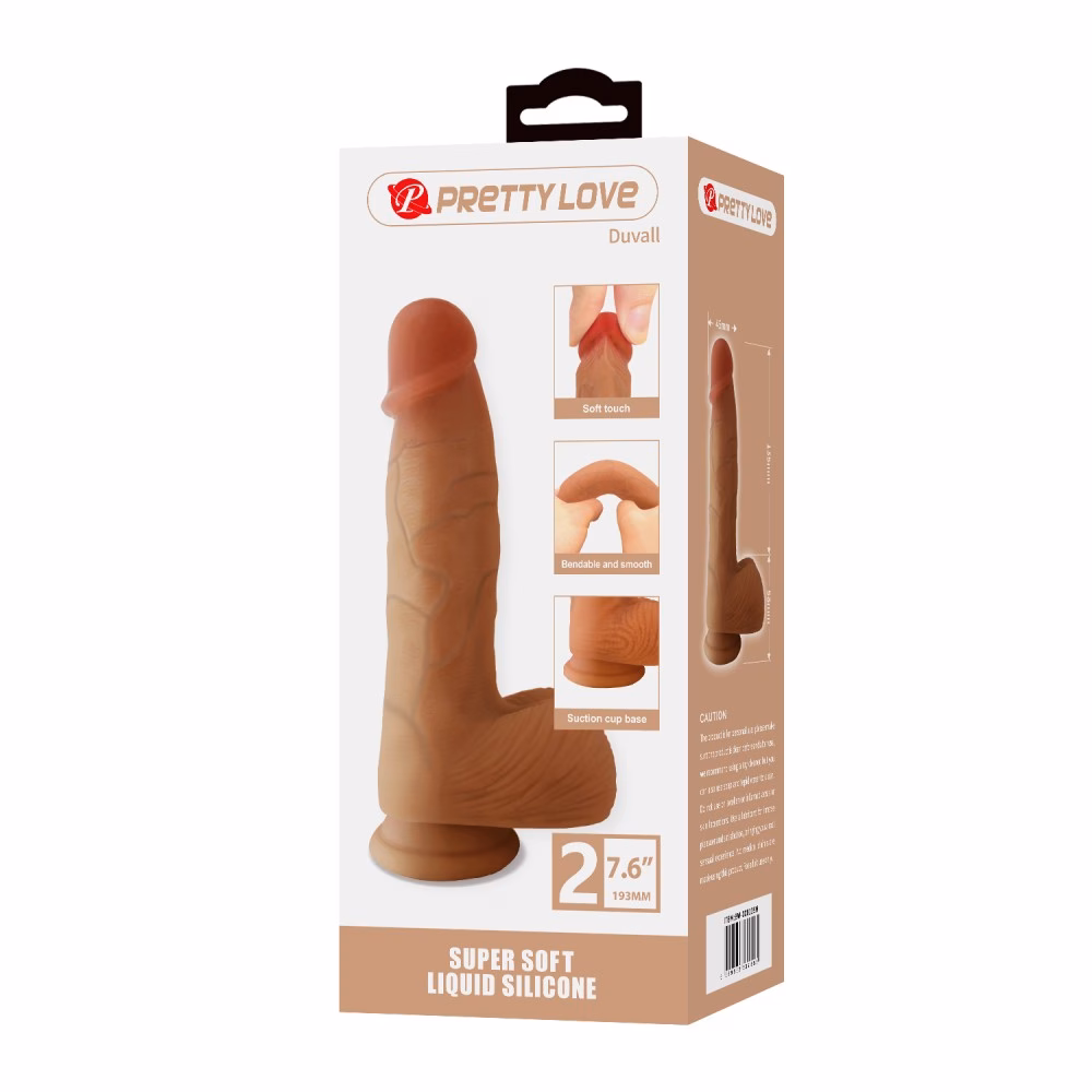 Pretty Love Duvall 7.6" Dildo Flesh II