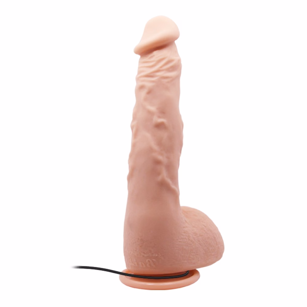 Beautiful Jason 9,4 " Vibrating Dildo realisztikus vibrátor - Image 4
