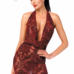 Kink Royal cascade mini dress L