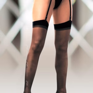 Stockings 0005 {} black S-L
