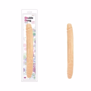 Charmly Pliable Double Dong 13" Flesh