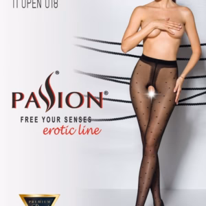 TIOPEN 018 black S/M 1/2 (20 den)