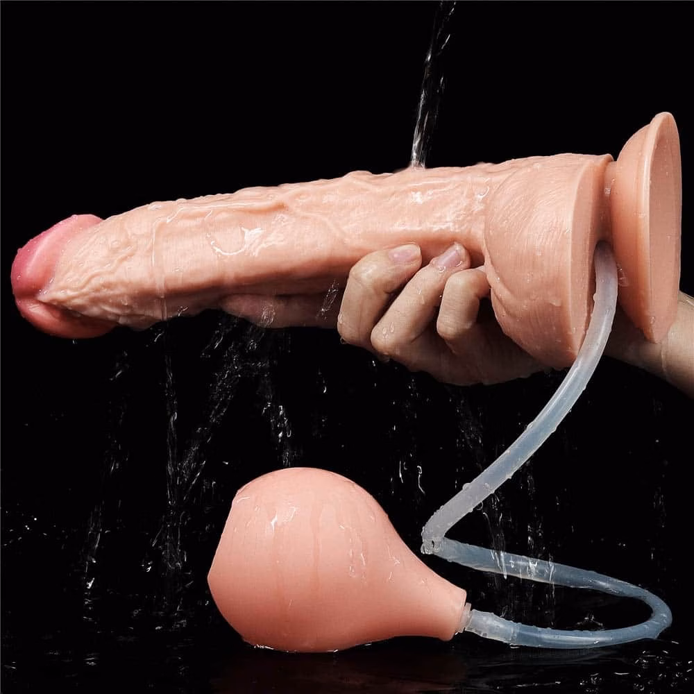 10'' Squirt Extreme Dildo Flesh - Image 16