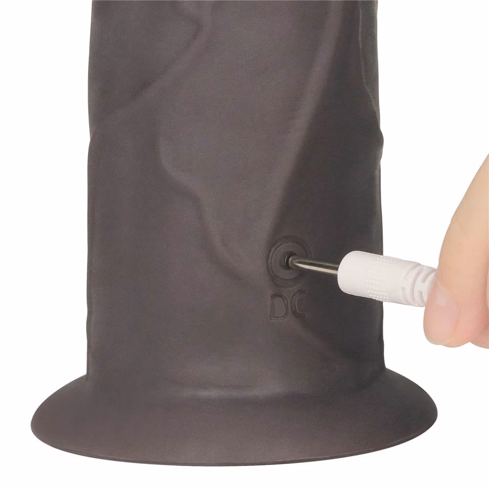 9'' Dual Layered Silicone Rotator Brown - Image 9