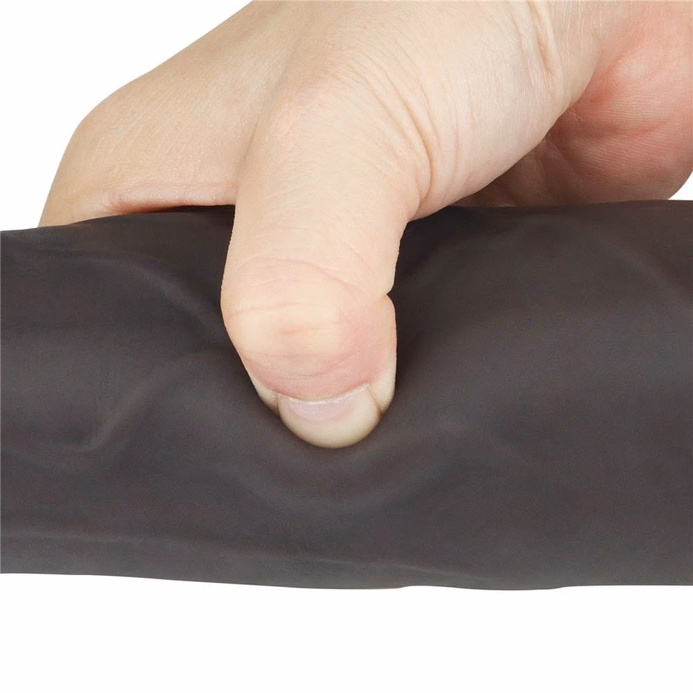 9'' Dual Layered Silicone Rotator Brown - Image 10