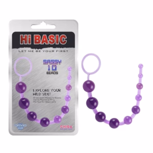 Sassy Anal Beads Purple