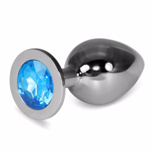 Rosebud Classic Metal Plug L Blue_B15O50_3