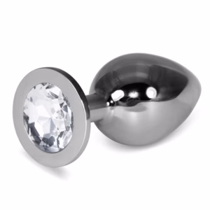 Rosebud Classic Metal Plug L Clear_B15O50_3