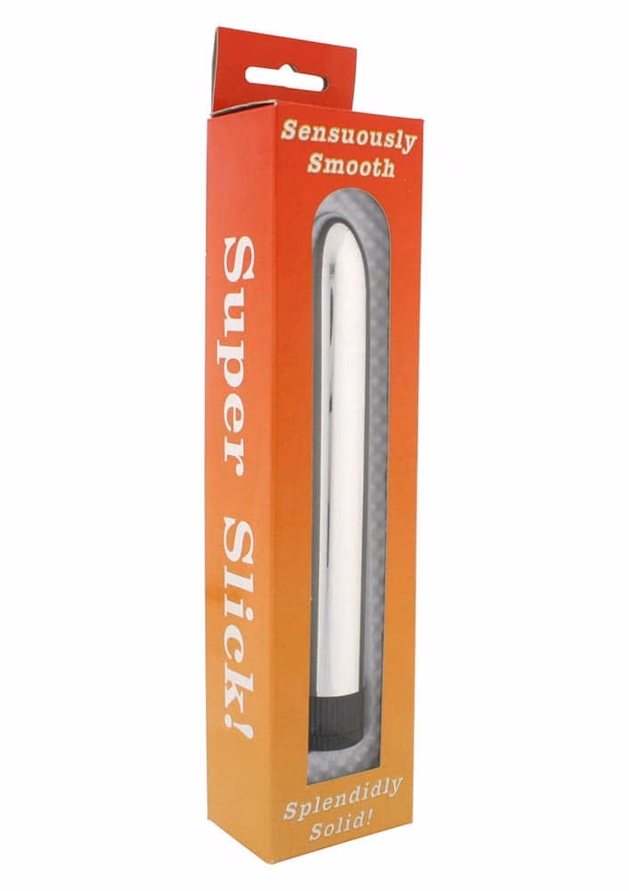 Super Slick Vibrator Silver - Image 2