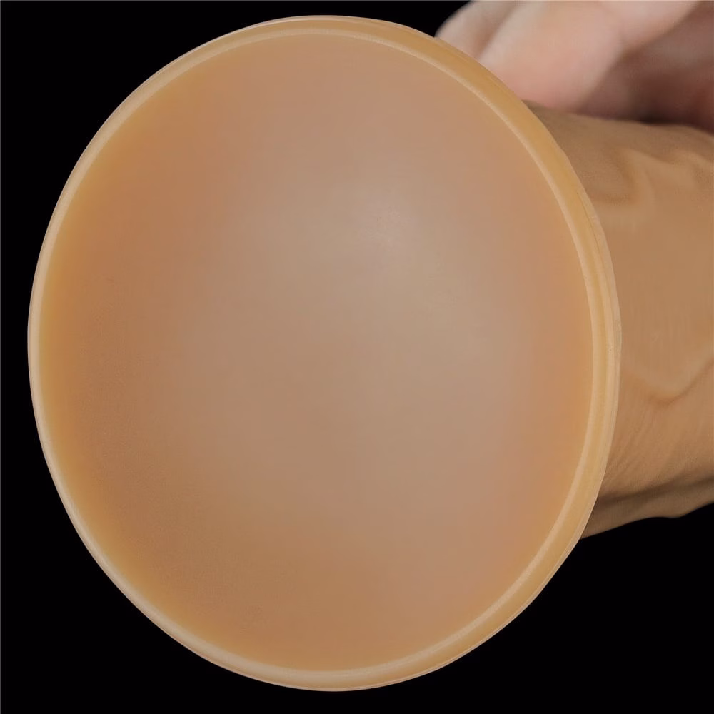 8.0'' Dual Layered Platinum Silicone Rotator - Image 5
