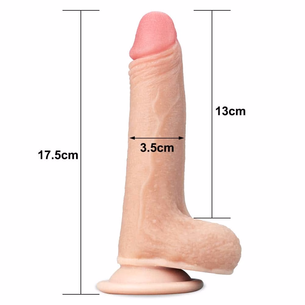 7'' Sliding Skin Dual Layer Dong - Image 7