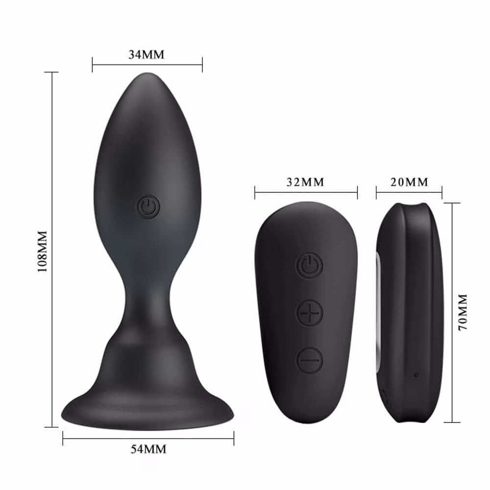 Mr. Play Vibrating Anal Plug with Remote Control - Image 5