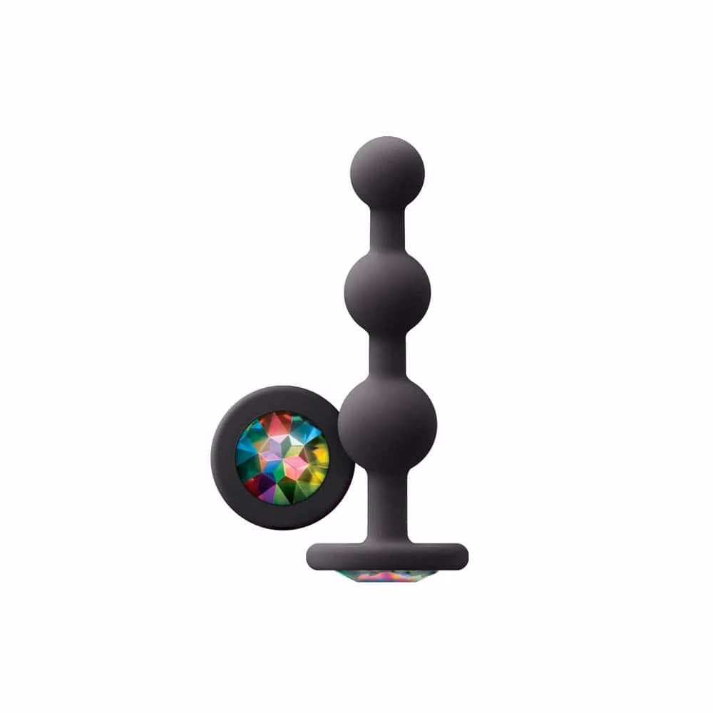 Glams - Ripple Rainbow Gem - Black - Image 2