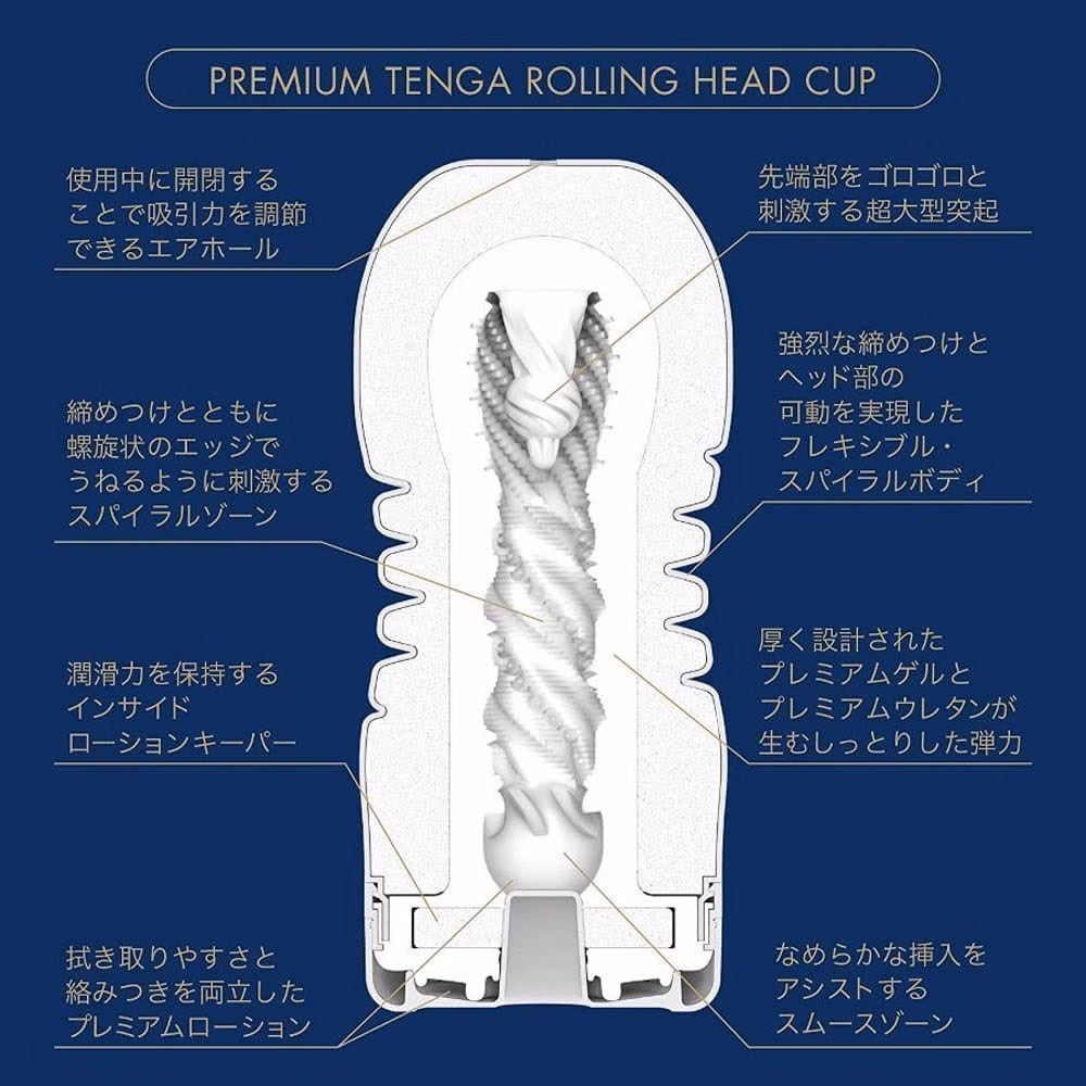 PREMIUM TENGA ROLLING HEAD CUP - 2. kép