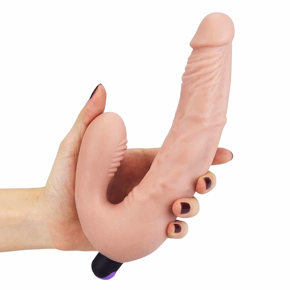 Rechargeable IJOY Strapless Strap-on Flesh - 2. kép