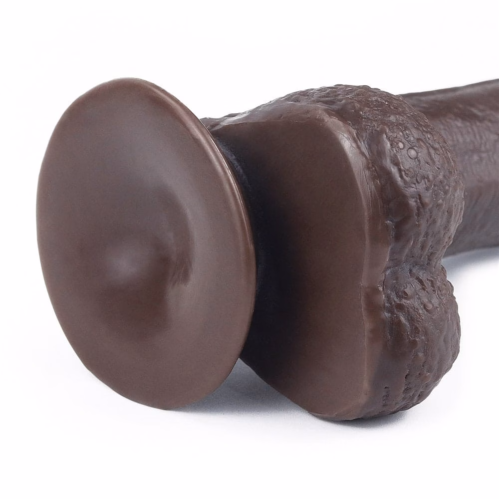 7'' Sliding Skin Dual Layer Dong Black - Image 6