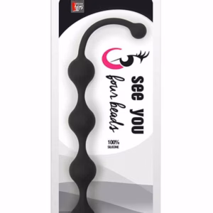 See You Four Beads Anal Black