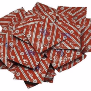 LONDON CONDOMS ROT (strawberry) 100 PCS