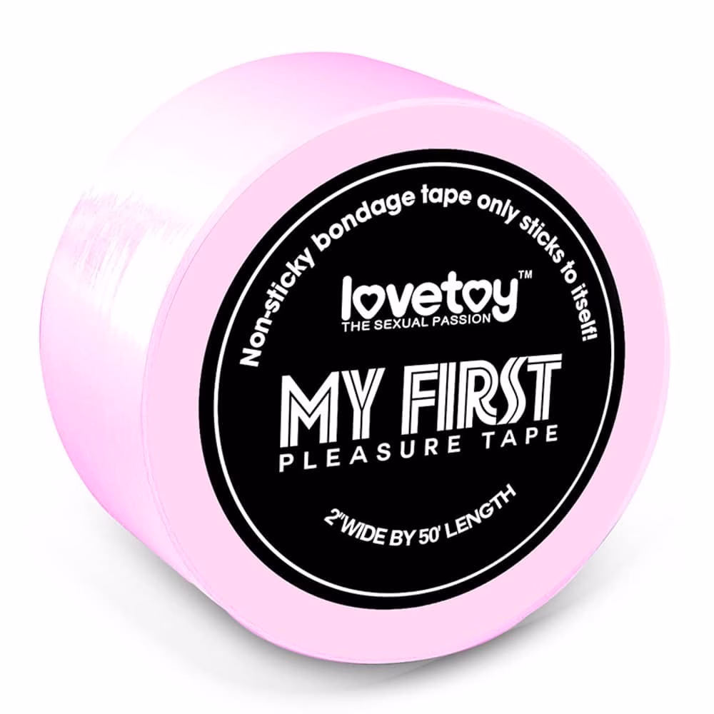 My First Non-Sticky Bondage Tape Pink