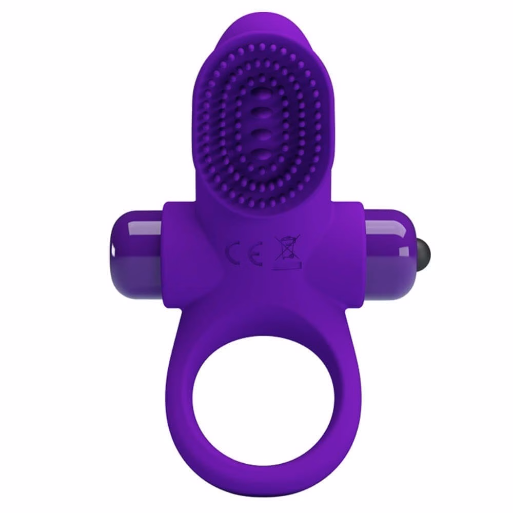 Pretty Love Vibrant Penis Ring 2 Purple - 2. kép
