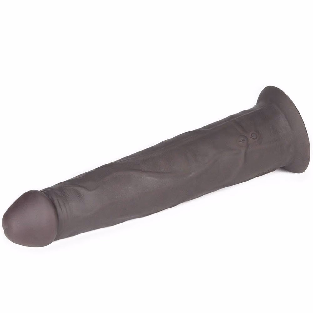 9'' Dual Layered Silicone Rotator Brown - Image 5