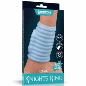 Vibrating Wave Knights Ring