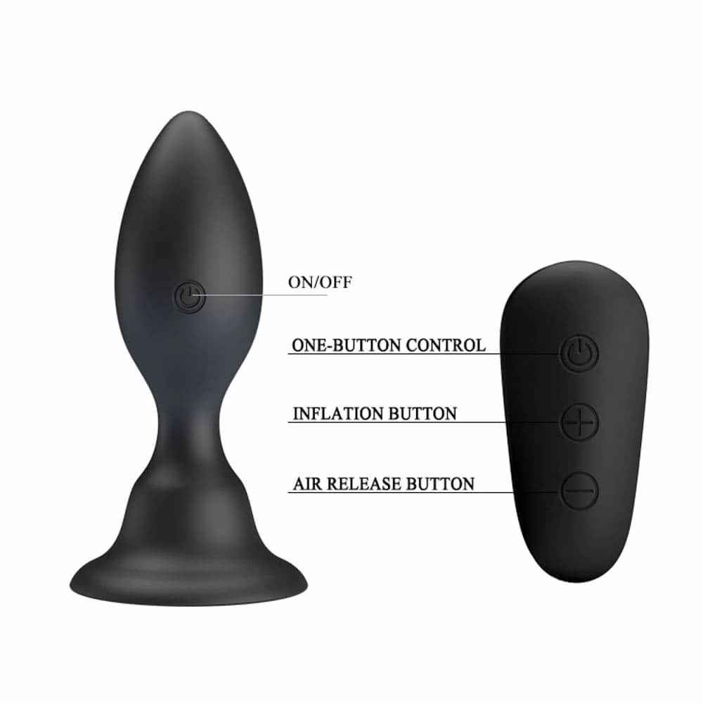 Mr. Play Vibrating Anal Plug with Remote Control - Image 6