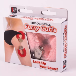 Metal Handcuff With Plush Pink