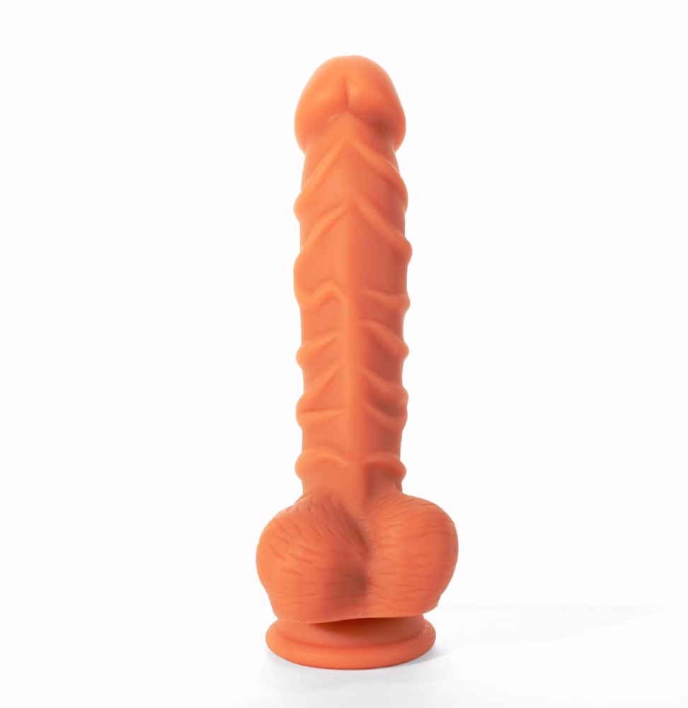X-MEN 8.5" Dildo Colours Pleasure Flesh 2 - Image 3