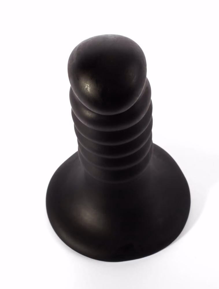 X-Men 10" Extra Girthy Butt Plug Black IV - Image 6