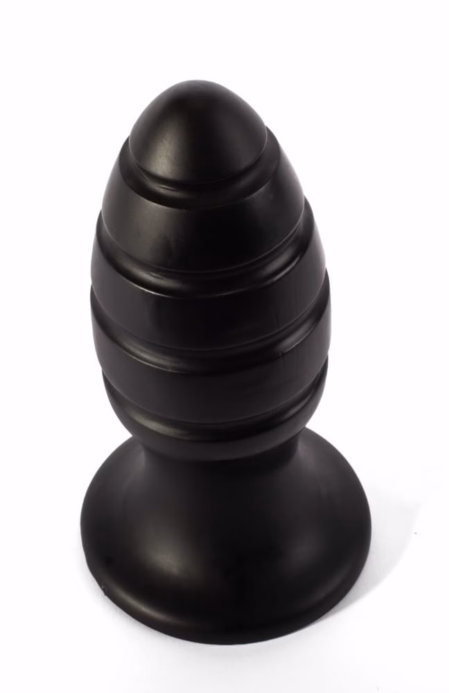 X-Men 10" Extra Girthy Butt Plug Black VIII - Image 5