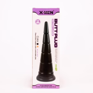X-MEN 12 inch Butt Plug Black