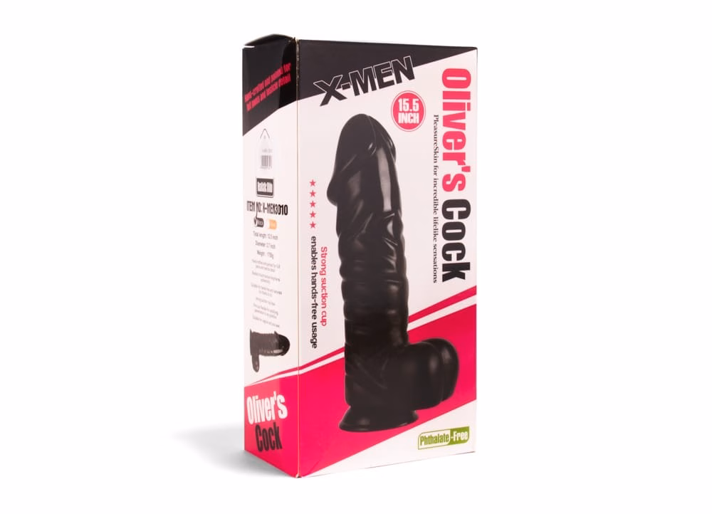 X-MEN Oliver’s 15,5 inch Cock Black - Image 2